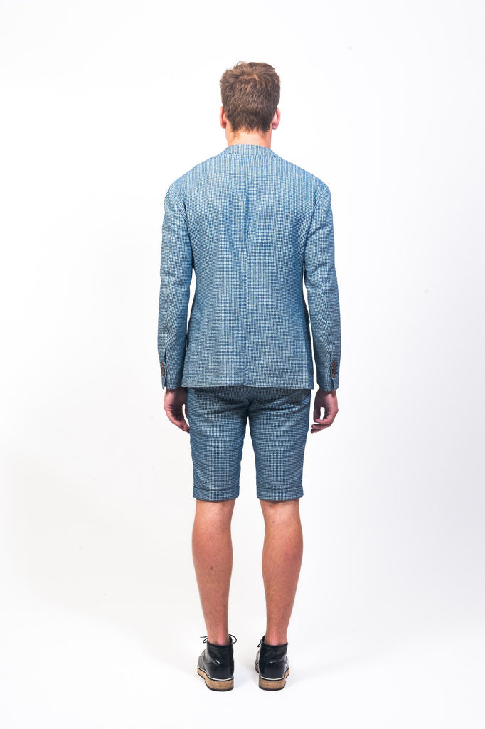 Blue Blazer And Shorts